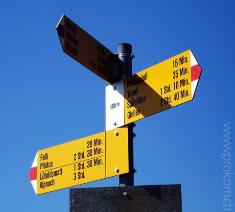 hinauf zum Mittaggüpfi