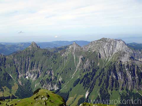 Zindlenspitz, Rossalpelispitz, Brünnelistock