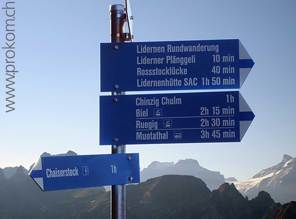 Schilder Chaiserstock