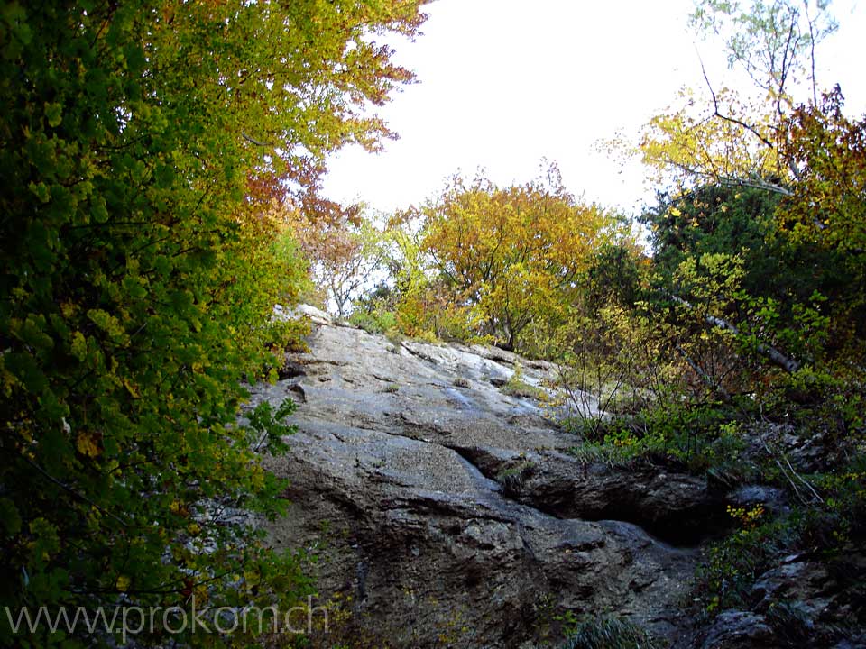 Aufstieg durch die Wand?