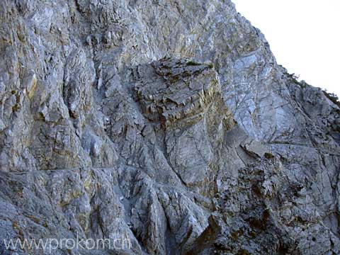 Felsquerung: Rita und Ernst zum ersten