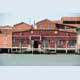 Lagune von Venedig, Burano. Lagoon of Venice. Venezia. Лагуна Венеции, Бурано