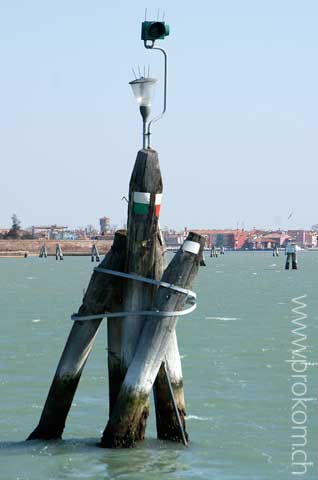 Lagune von Venedig, Burano. Lagoon of Venice. Venezia. Лагуна Венеции, Бурано