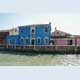 Lagune von Venedig, Burano. Lagoon of Venice. Venezia. Лагуна Венеции, Бурано