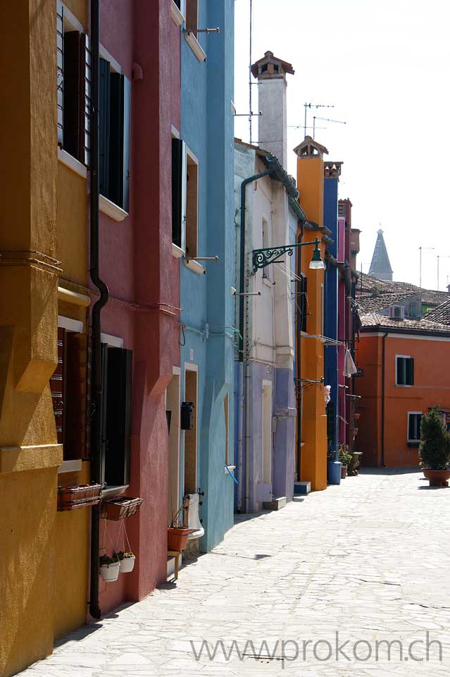 Lagune von Venedig, Burano. Lagoon of Venice. Venezia. Лагуна Венеции, Бурано