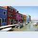 Lagune von Venedig, Burano. Lagoon of Venice. Venezia. Лагуна Венеции, Бурано