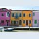 Lagune von Venedig, Burano. Lagoon of Venice. Venezia. Лагуна Венеции, Бурано