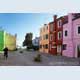 Lagune von Venedig, Burano. Lagoon of Venice. Venezia. Лагуна Венеции, Бурано