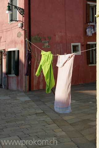 Lagune von Venedig, Burano. Lagoon of Venice. Venezia. Лагуна Венеции, Бурано