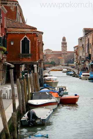 Lagune von Venedig, Murano. Lagoon of Venice. Venezia. Лагуна Венеции, Мурано