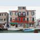 Lagune von Venedig, Burano. Lagoon of Venice. Venezia. Лагуна Венеции, Бурано