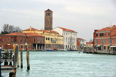 Lagune von Venedig, Murano. Lagoon of Venice. Venezia. Лагуна Венеции, Мурано