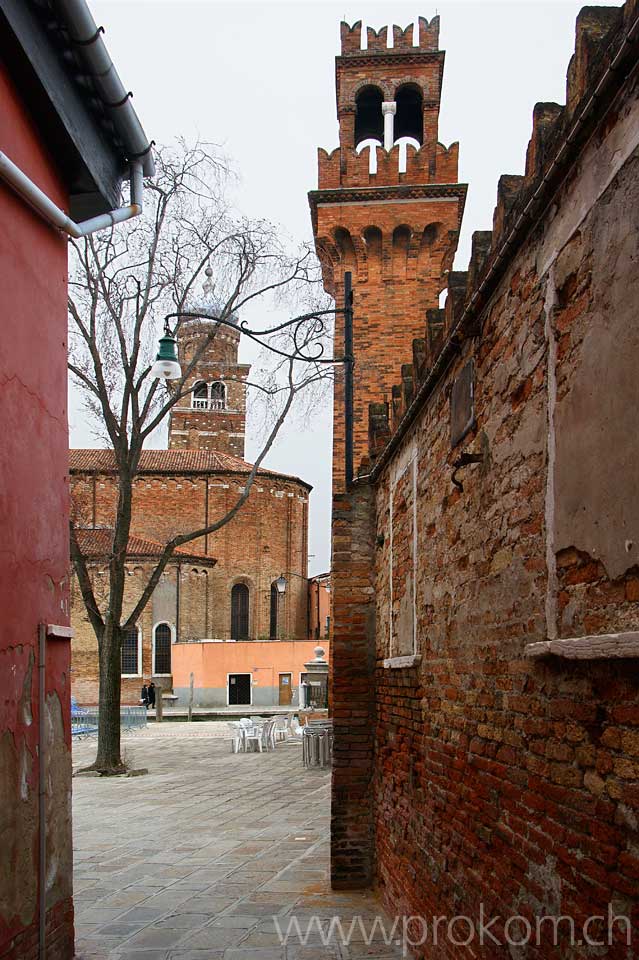 Lagune von Venedig, Murano. Lagoon of Venice. Venezia. Лагуна Венеции, Мурано