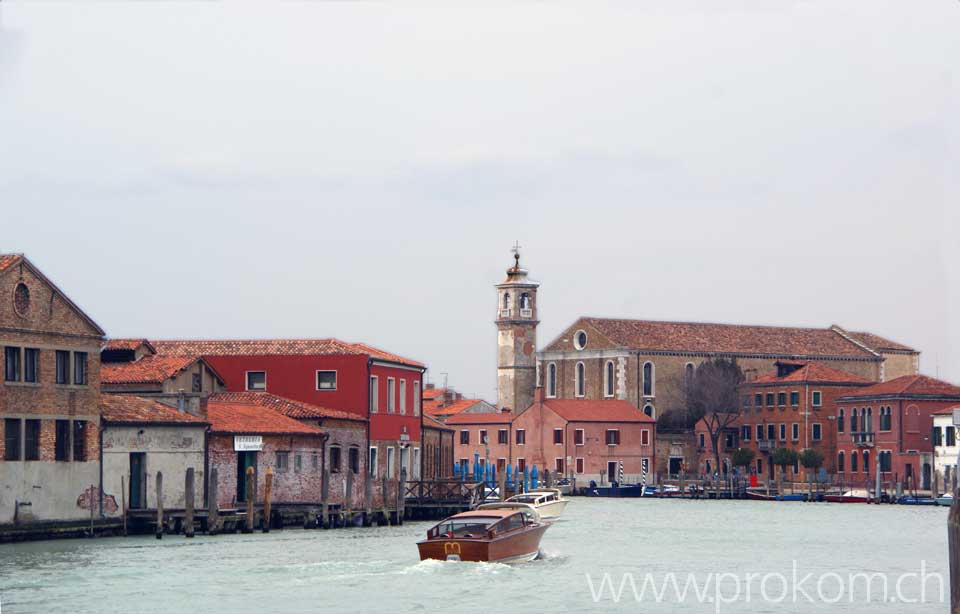 Lagune von Venedig, Murano. Lagoon of Venice. Venezia. Лагуна Венеции, Мурано