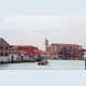 Lagune von Venedig, Burano. Lagoon of Venice. Venezia. Лагуна Венеции, Бурано