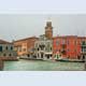 Lagune von Venedig, Burano. Lagoon of Venice. Venezia. Лагуна Венеции, Бурано