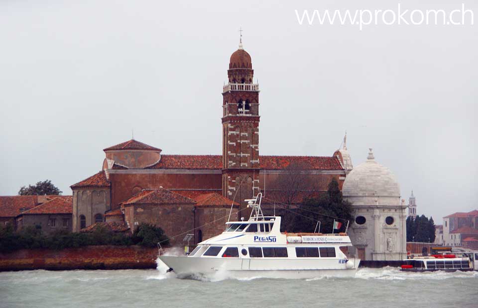 Lagune von Venedig, Murano. Lagoon of Venice. Venezia. Лагуна Венеции, Мурано