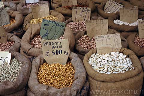 Markt: Bohnen