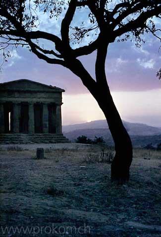 Concordia Tempel Agrigento