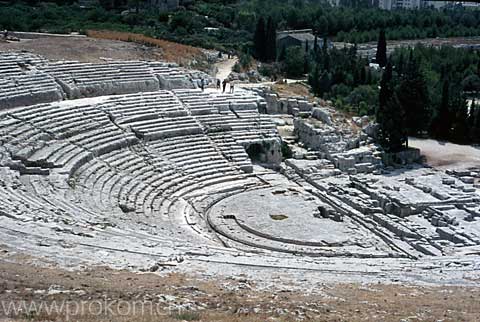 teatro greco, siracusa