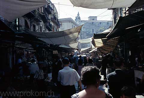 Markt in Palermo