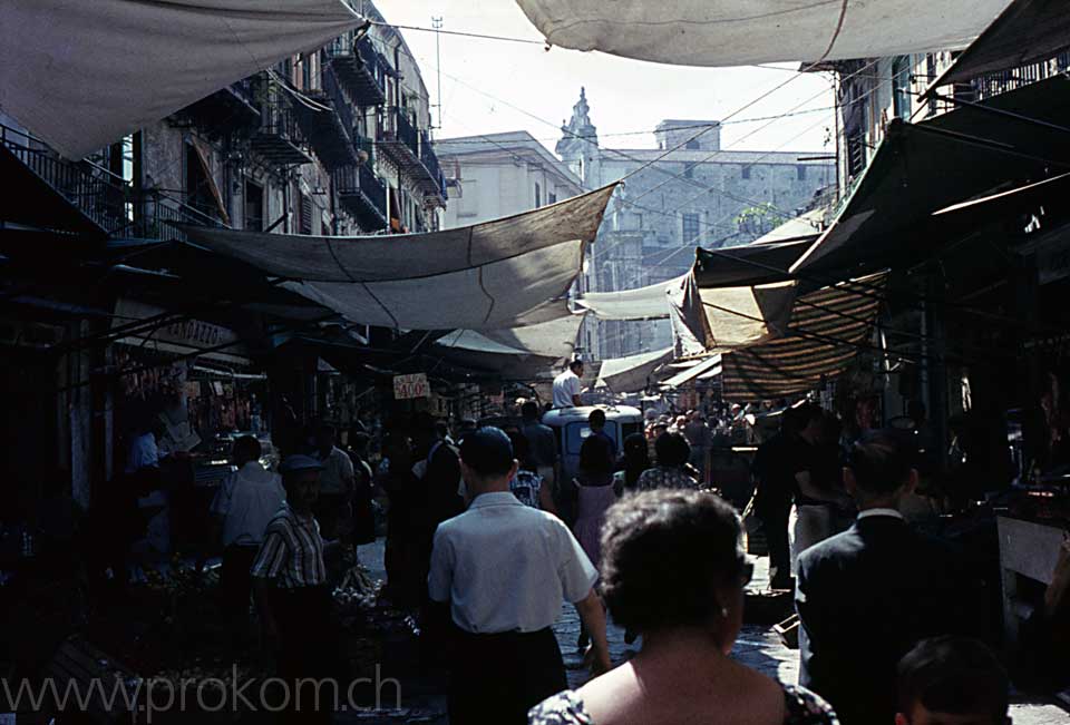 Markt in Palermo
