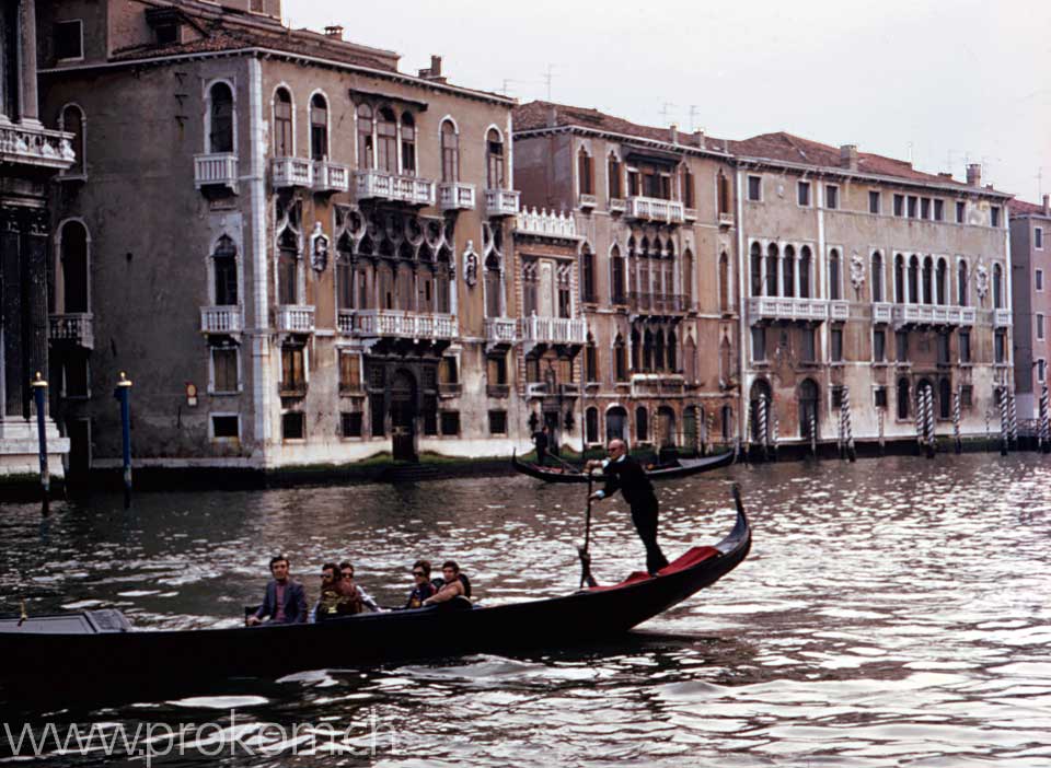 Gondeln in Venedig