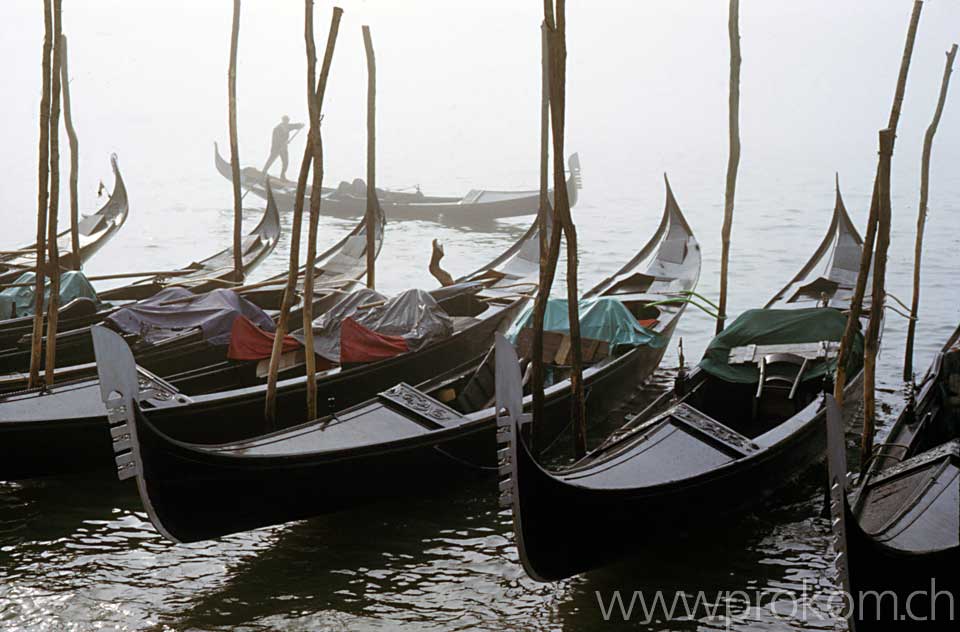 Gondeln in Venedig