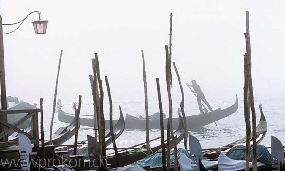 Gondeln in Venedig