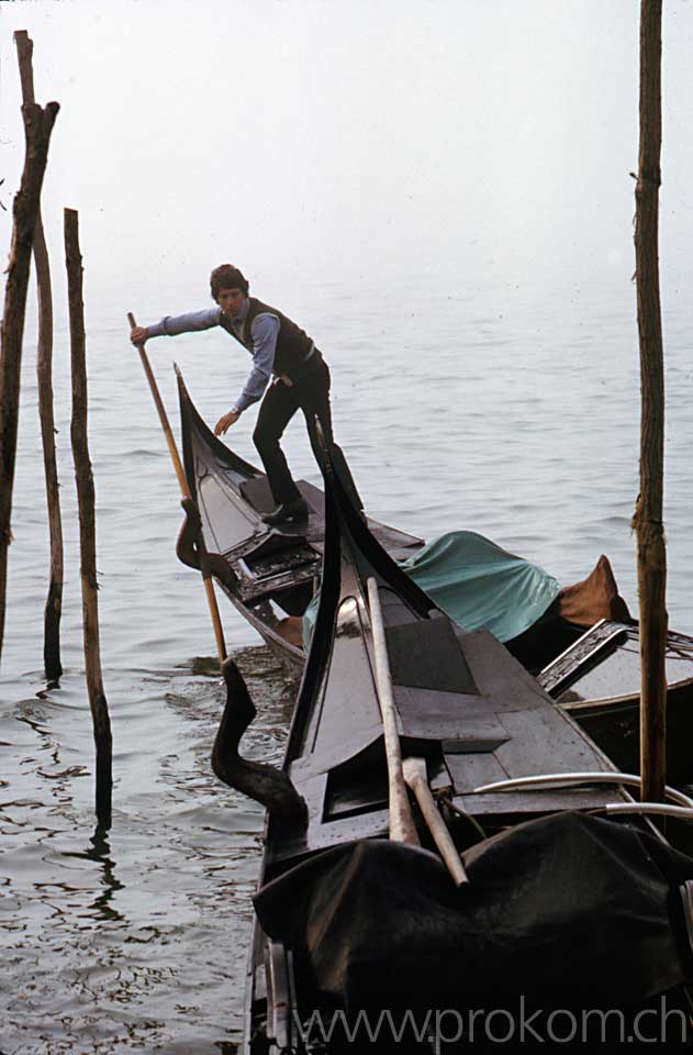 Gondeln in Venedig