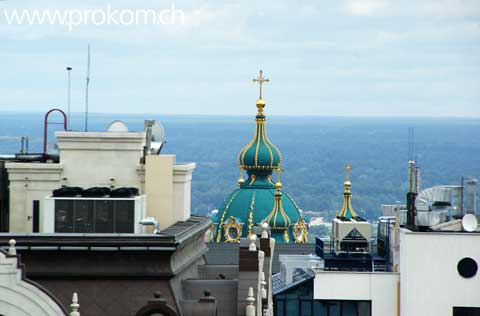 vom Turm der Sophienkathedrale aus