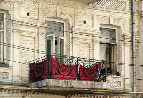 Stillleben mit Balkon