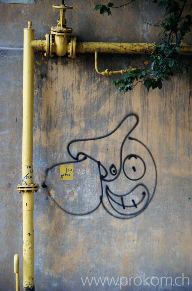 Komposition am Bau, Druschbi Narodiw