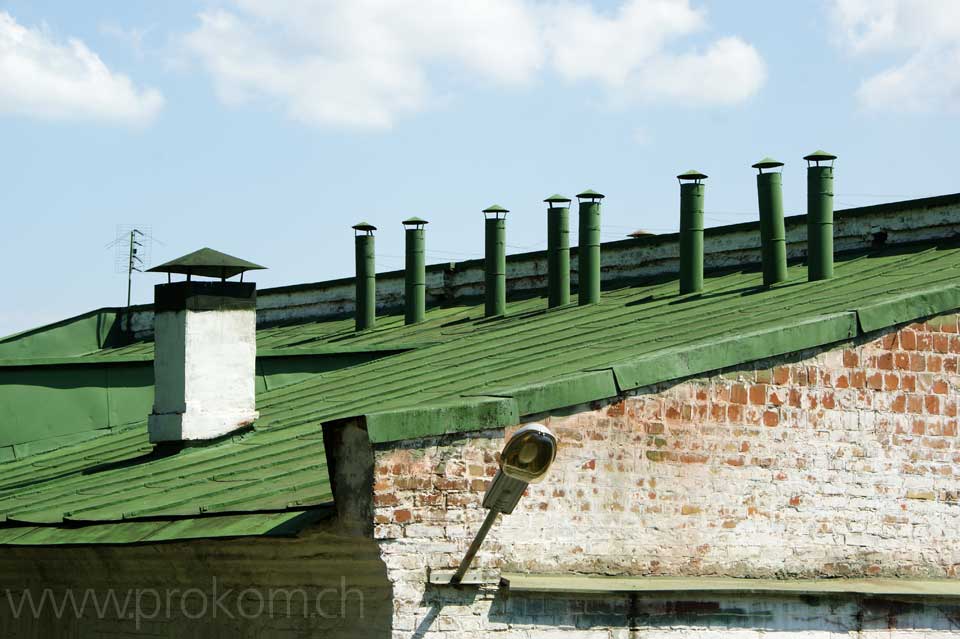 Kloster Pechersk-Lavra: ein kreatives Dach