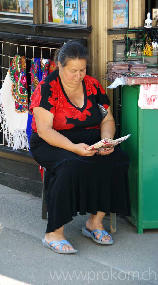 Kiosk im Lavra-Areal