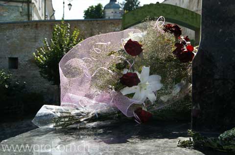 am Weg zur unteren Lavra