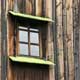 Holzkirche Fenster