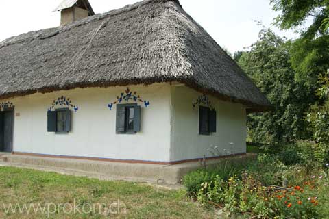 Bauernhaus, verziert