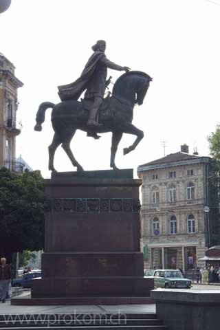 Fürst und schliesslich König (von Papstes Gnaden) Daniel Romanowitsch von Galizien