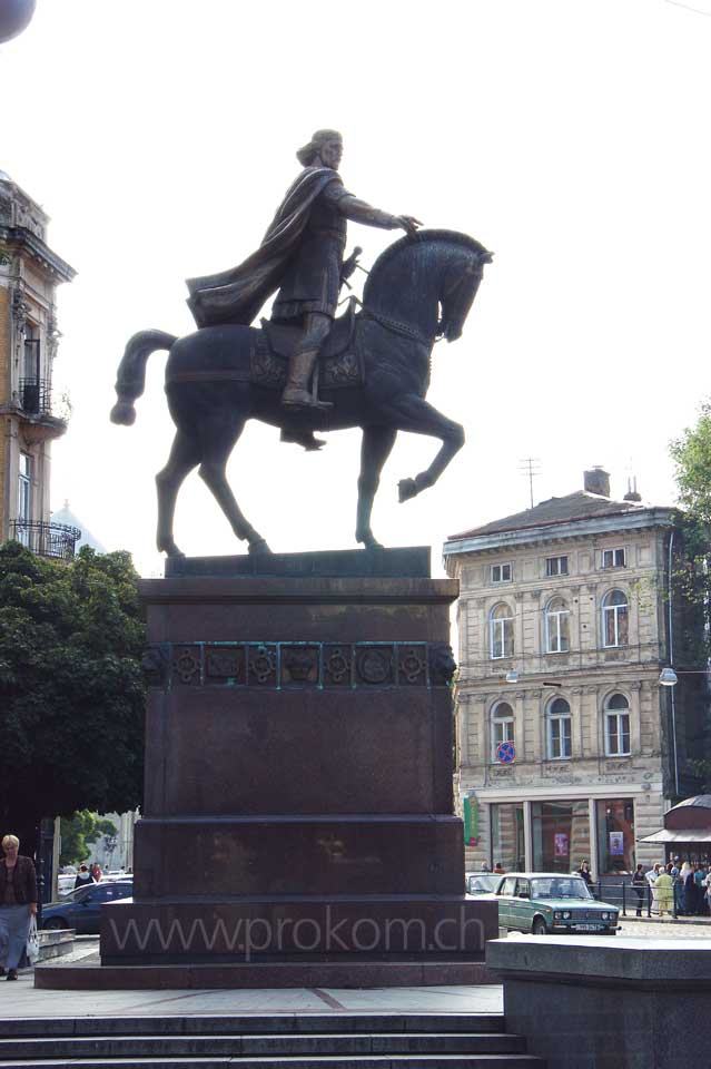 Fürst und schliesslich König (von Papstes Gnaden) Daniel Romanowitsch von Galizien