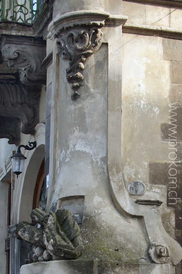 An einer Ecke in Lemberg