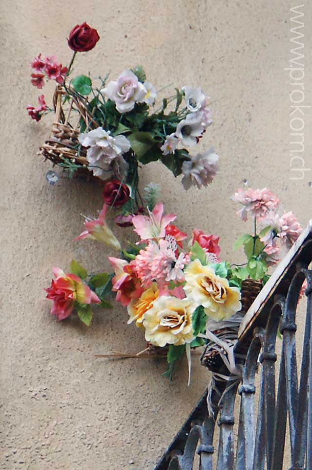 Aufgepeppter Zerfallbalkon