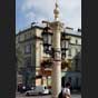 Prunkleuchter auf dem Platz vor der Oper in Lemberg