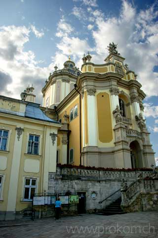 Die  dem Heiligen Georg gewidmete Kathedrale von Lwiw