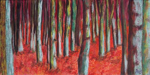 Herbstwald – Autumn wood – Осенний лес